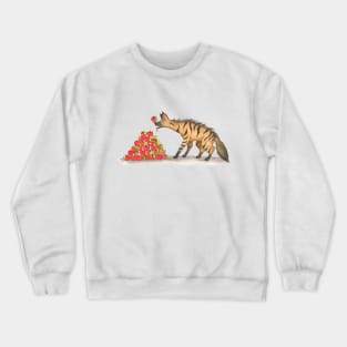 A is for Aardwolf Crewneck Sweatshirt